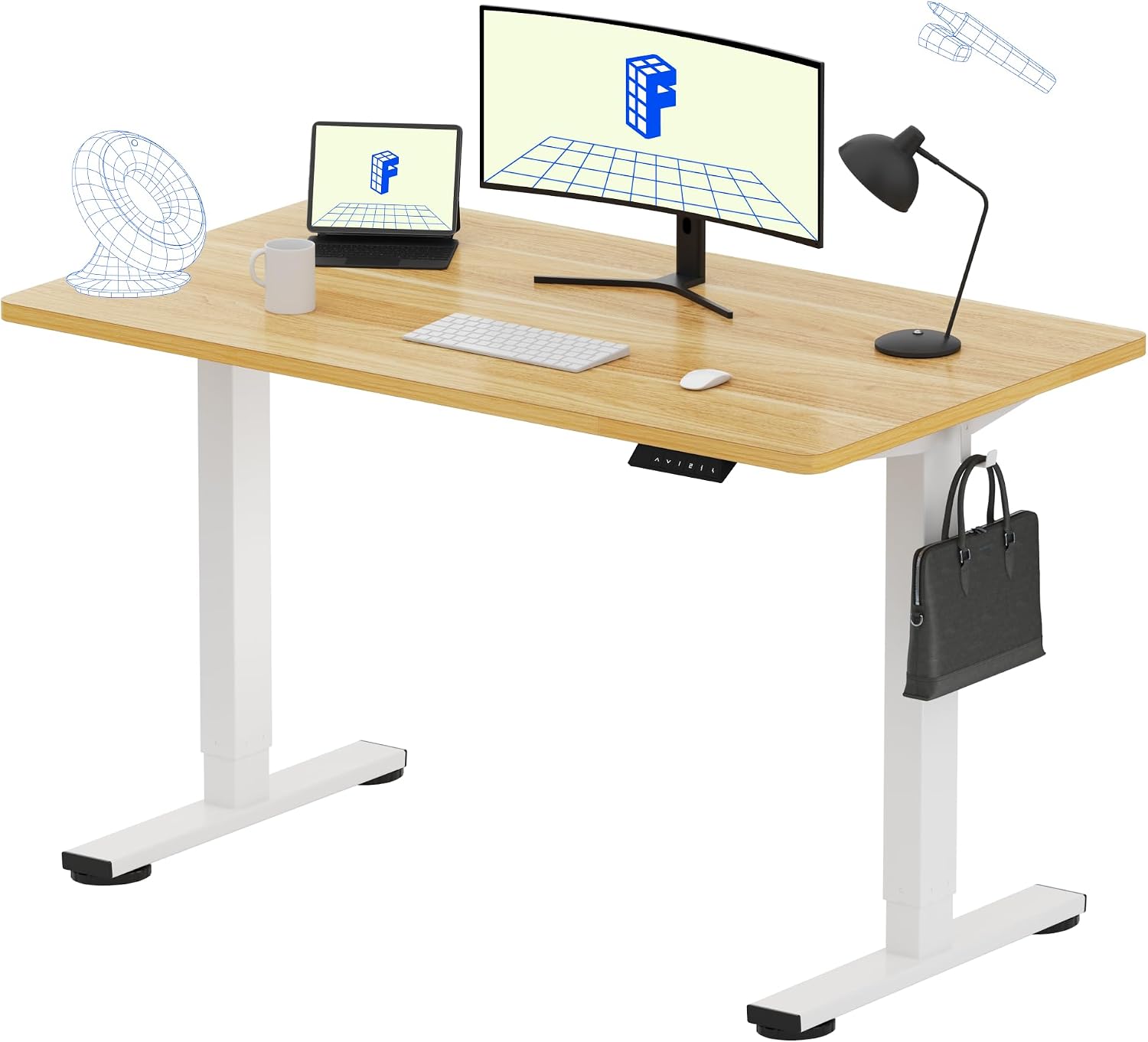 FLEXISPOT EN1 One-Piece Standing Desk