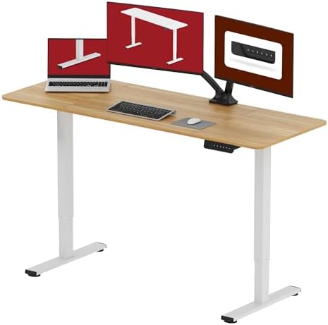 SANODESK 79''x32'' Large Electric Computer Height Adjustable Standing Desk
